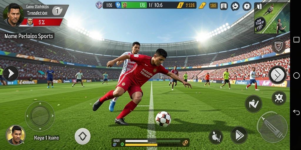 Screenshot N06 menunjukkan gameplay realistis yang menegangkan.
