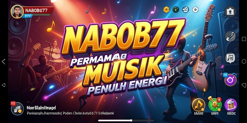 Tampilan gameplay NABOB77 yang menarik dan penuh warna.
