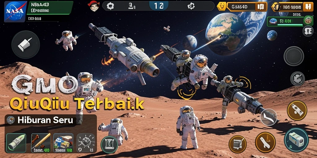 Gameplay seru di NASA4D dengan tantangan QiuQiu.
