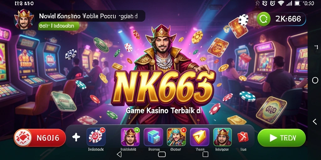 Tampilan gameplay seru dan interaktif di NK666.