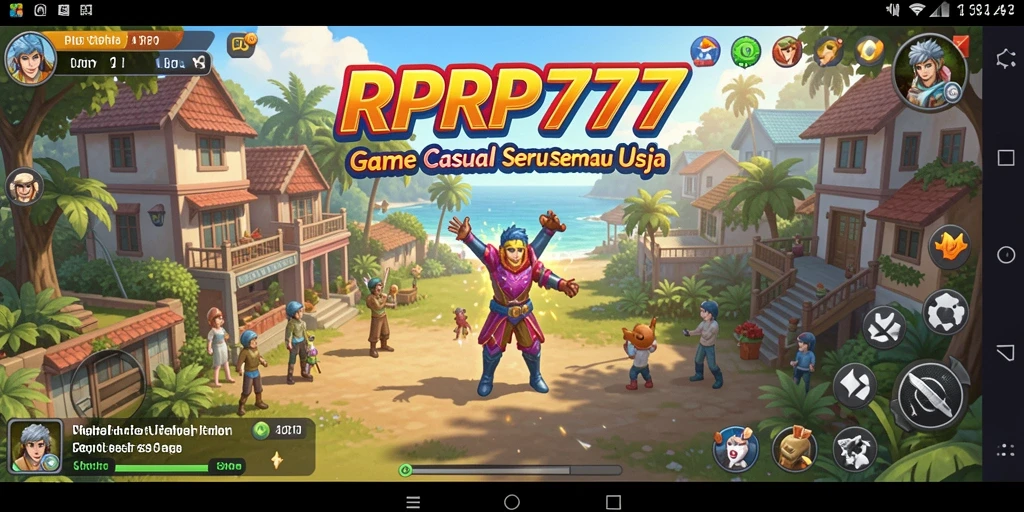 Gameplay RPRP777 yang mengasyikkan dan penuh warna.