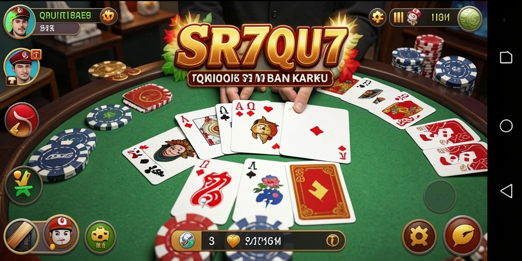 Tampilan seru gameplay QiuQiu di SR777.