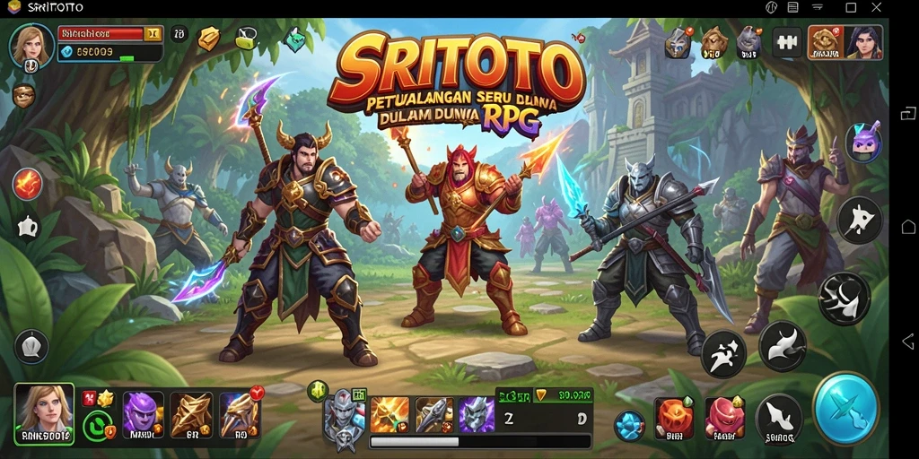 Tampilan gameplay SRITOTO yang mendebarkan dan penuh aksi.