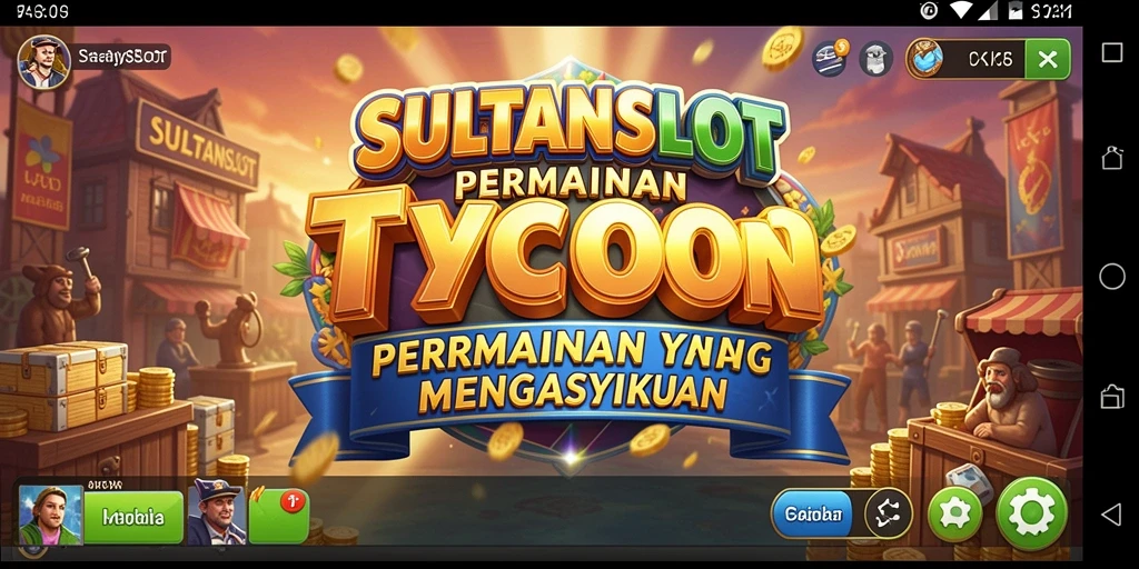 Tampilan menakjubkan permainan SULTANSLOT dengan berbagai mesin slot.